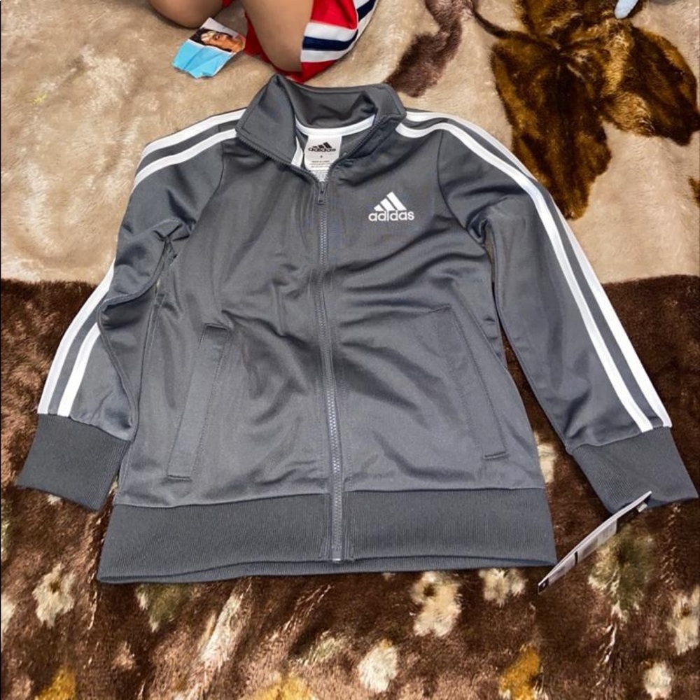 Adidas Grey kids Unisex Jacket